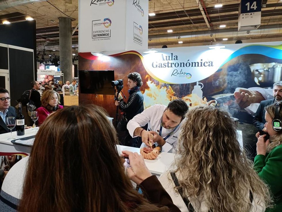 El chef Javier Abascam en Madrid Fusión
