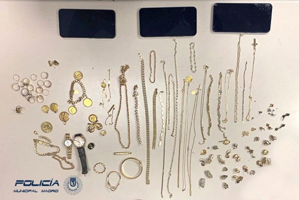 Detenido por robo de joyas
