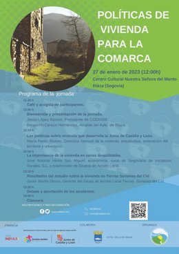 La vivienda en el medio rural, a examen este viernes en Riaza (Segovia) en una jornada de CODINSE .