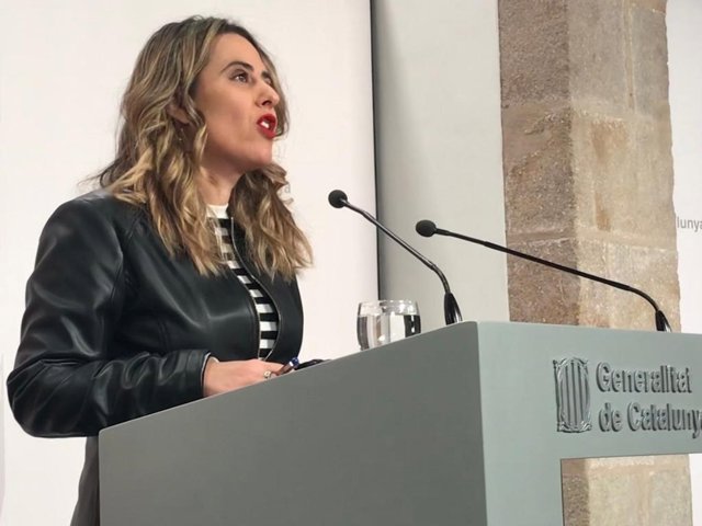 La portavoz del Govern, Patrícia Plaja