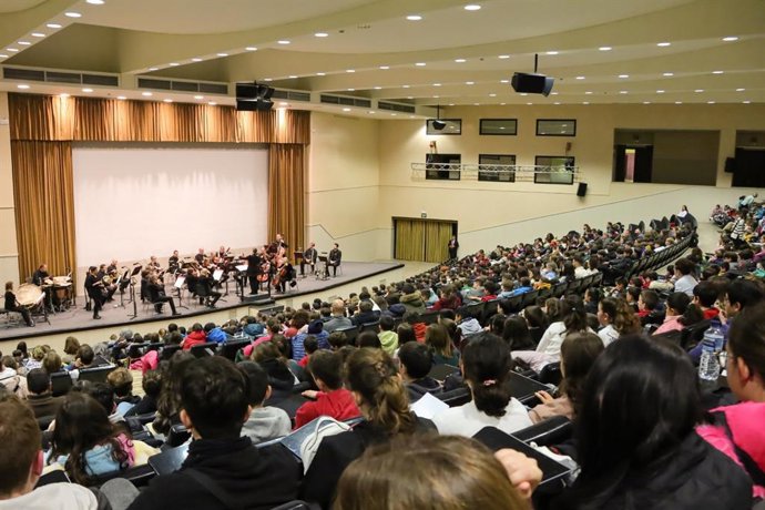 Funciones de la Real Orquesta Sinfónica de Sevilla para escolares.