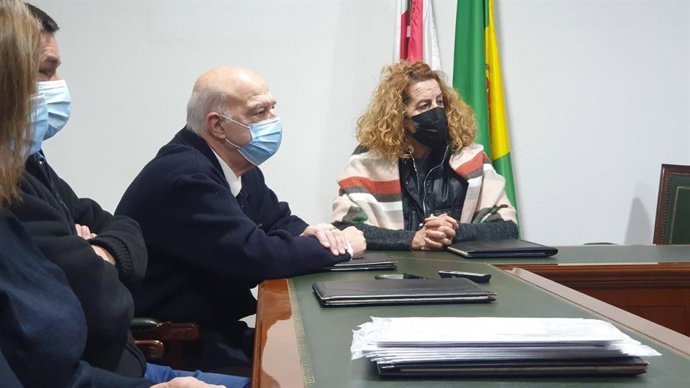 Luis Herra (PRC) en el Pleno celebrado esta mañana en el que ha asumido la Alcaldía de Cieza en sustitución de Lorena Pérez