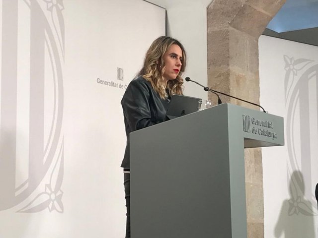 La portavoz del Govern, Patrícia Plaja