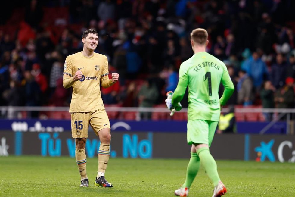 Andreas Christensen y Marc-Andre ter Stegen