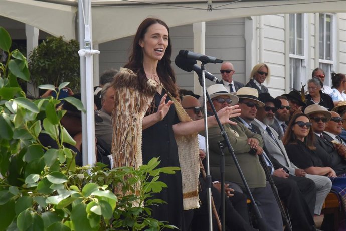 Jacinda Ardern.