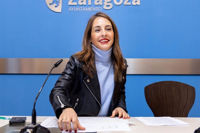 La consejera de Presidencia, Hacienda e Interior del Ayuntamiento de Zaragoza, María Navarro.