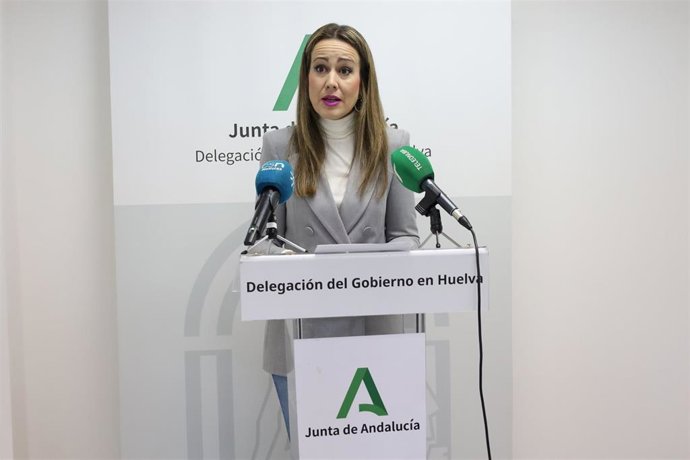 Archivo - La delegada de la Junta en Huelva, Bella Verano, en una imagen de archivo.