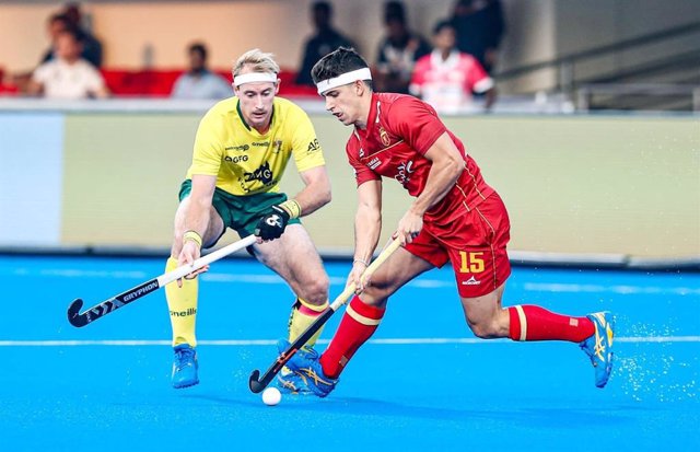 Partido de cuartos de final entre Australia y España en el Mundial de hockey hierba de India 2023, con triunfo 'aussie' por 4-3
