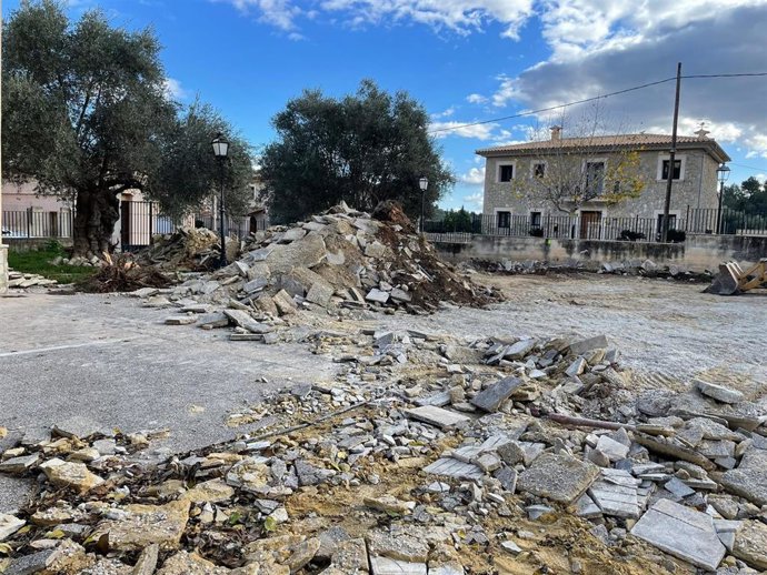Obras en el Casal de Cultura de Mancor de la Vall