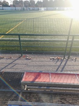 Campo de fútbol del Instituto Municipal de Deportes de Sevilla.
