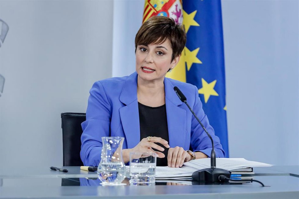 La ministra de Política Territorial y portavoz del Gobierno, Isabel Rodríguez