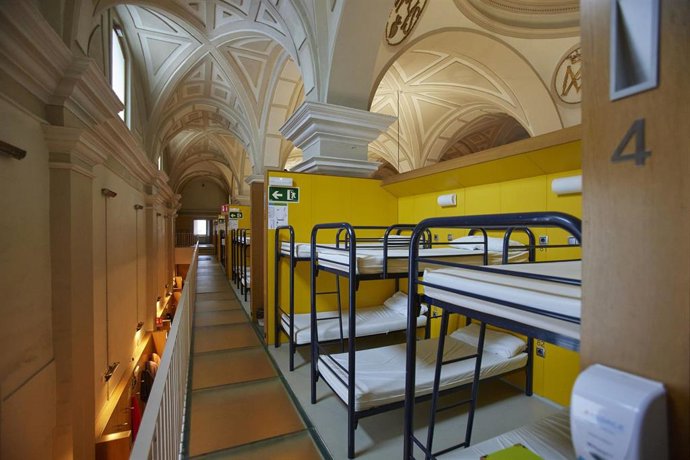 Albergue Jesús y María en Pamplona.