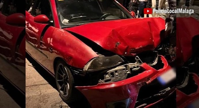 Vehículo siniestrado