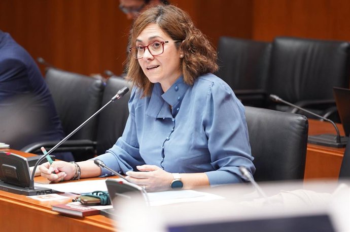 Archivo - La diputada de Cs Susana Gaspar.