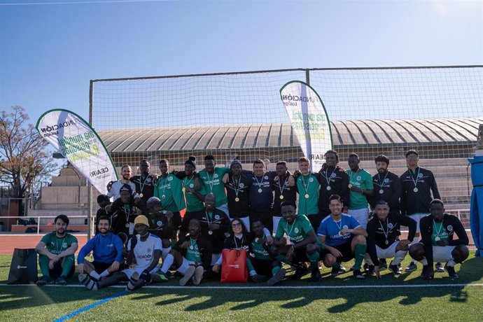 LaLiga y CEAR organizan una jornada de convivencia y formación con equipos de fútbol para personas refugiadas