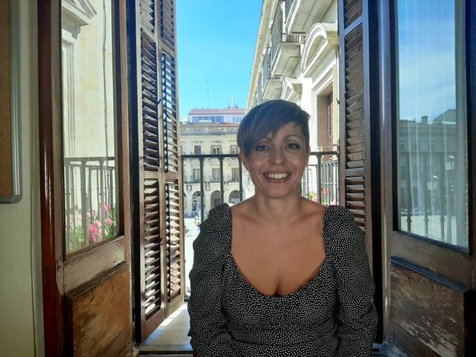 Archivo - La concejala de EH Bildu Rocio Vitero