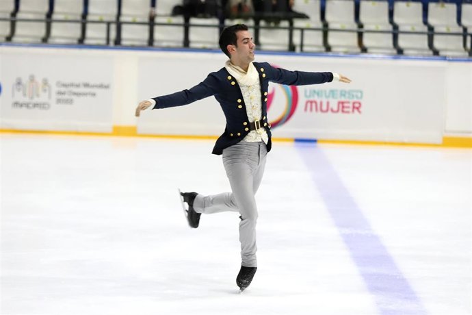 Archivo - El patinador español Toms Guarino.