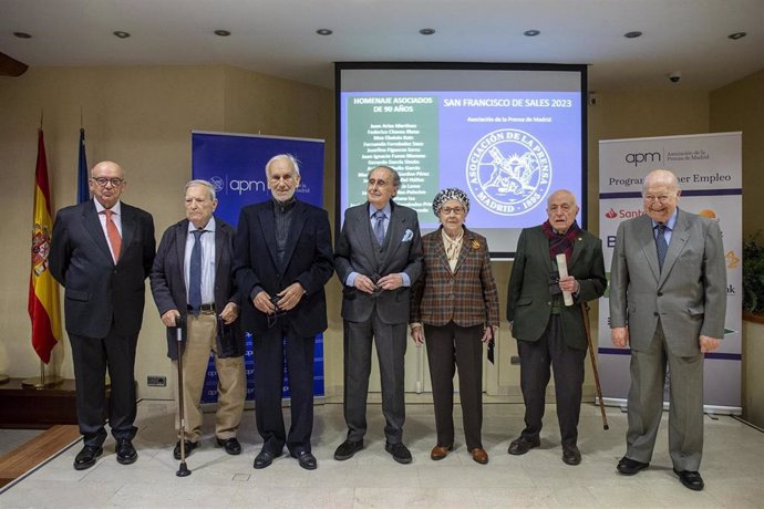 Juan Ca o APM en la festividad de los periodistas