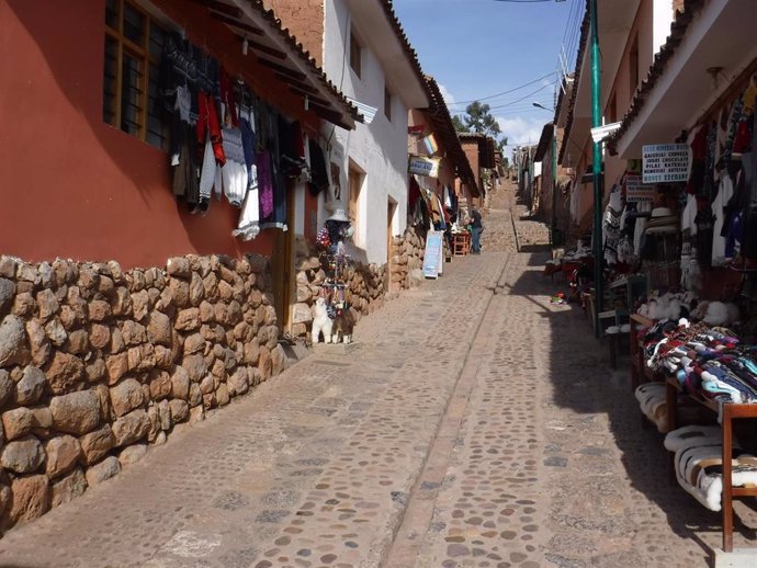 Una calle de Perú.