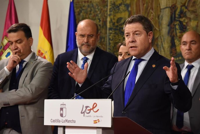 El presidente de Castilla-La Mancha, Emiliano García-Page