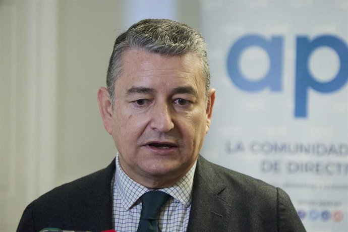 El consejero de Presidencia, Interior y Diálogo Social de la Junta de Andalucía, Antonio Sanz