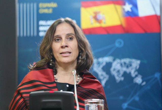 Archivo - La ministra de Relaciones Exteriores de la República de Chile, Antonia Urrejola Noguera