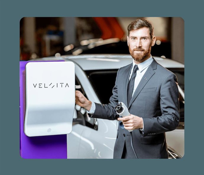 Punto de recarga Veloita.