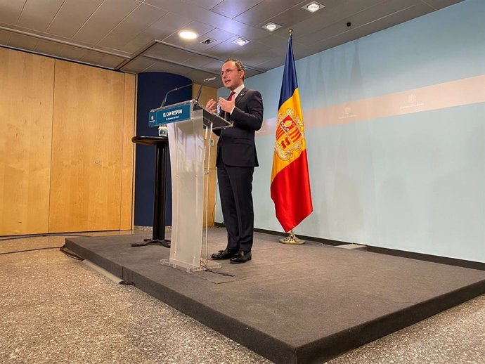 El cap de govern d'Andorra, Xavier Espot