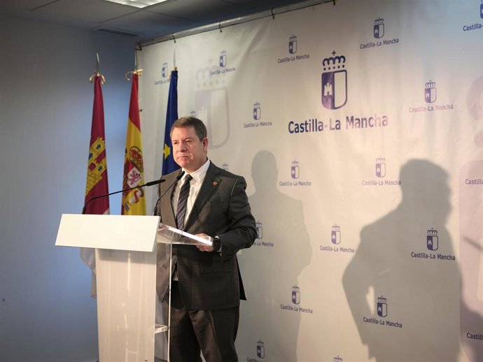 El presidente de C-LM, Emiliano García-Page, en el CEDT de Ocaña