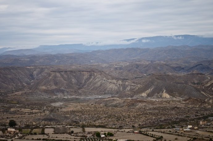 Archivo - El desierto de Tabernas, en Almería.
