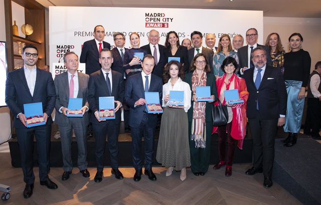Premiados con los premios Madrid Open City Awards