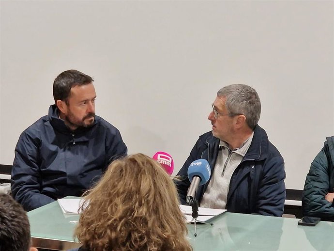 Hugo Morán y José Luis Escudero