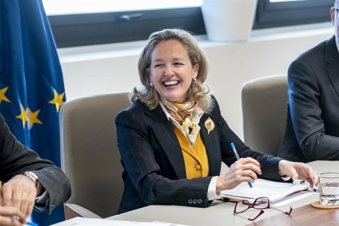 La vicepresidenta primera y ministra de Asuntos Económicos y Transformación Digital, Nadia Calviño.