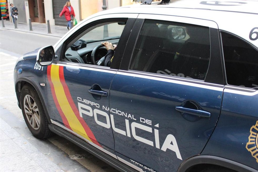 Coche de la Policía Nacional.