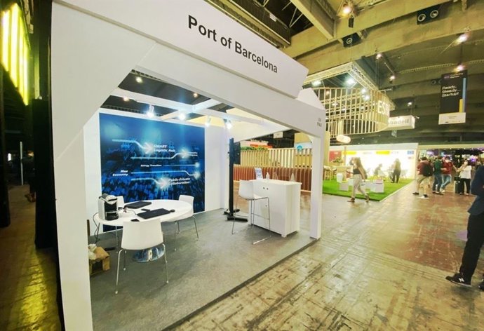 El stand de Puerto de Barcelona en anteriores ediciones del MWC