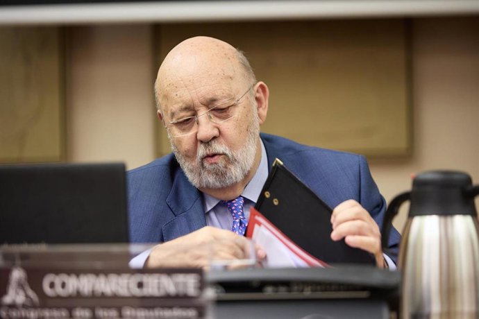 Archivo - El presidente del Centro de Investigaciones Sociológicas (CIS), José Félix Tezanos, en una comparecenciaen el Congreso 