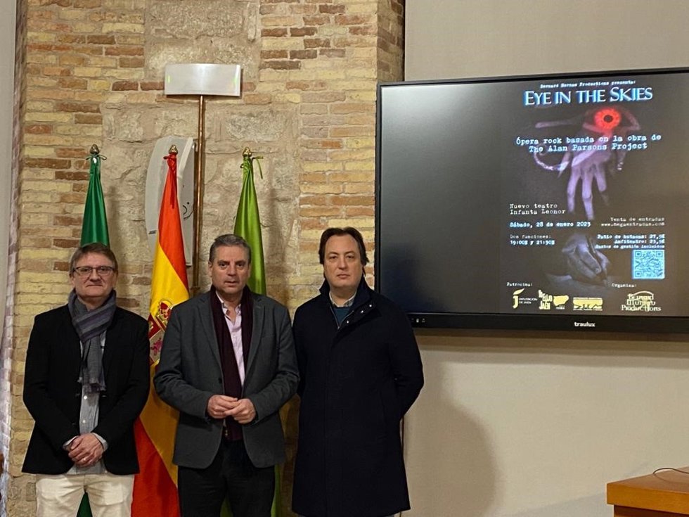 Presentación de la ópera rock 'Eye in the skie'.