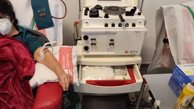 El Banco de Sangre y Tejidos anima a los aragoneses a donar plasma.