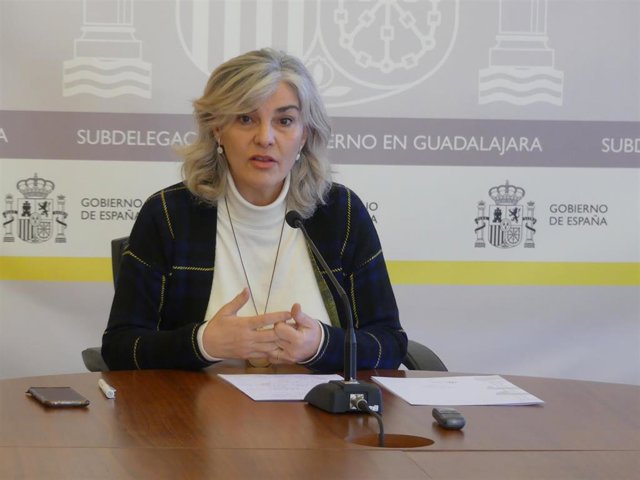 La subdelegada del Gobierno en Guadalajara, Mercedes Gómez.