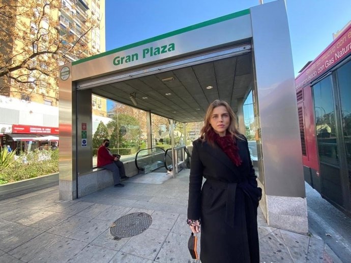 Cristina Peláez, candidata de Vox a la Alcaldía de Sevilla y portavoz del grupo municipal.