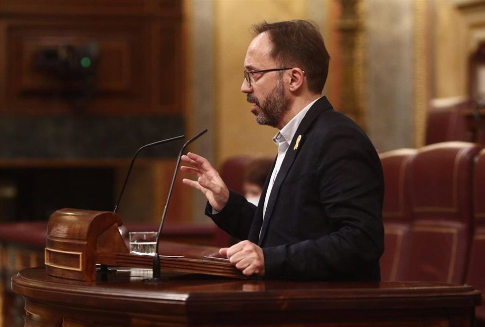 Archivo - El diputado en el Parlament, Josep Castells.