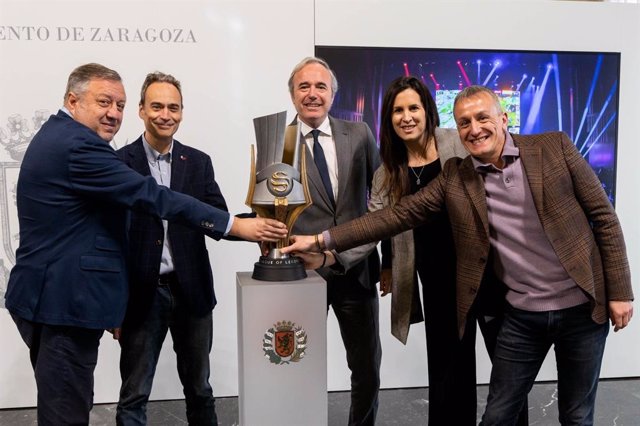 Presentación de la final de la Superliga de League of Legends, el videojuego más popular en España, que se celebrará en Zaragoza el próximo 1 de abril.