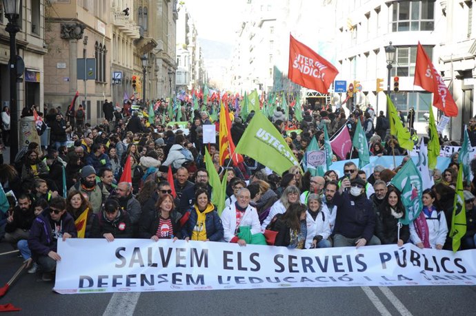 Imatge de la manifestació