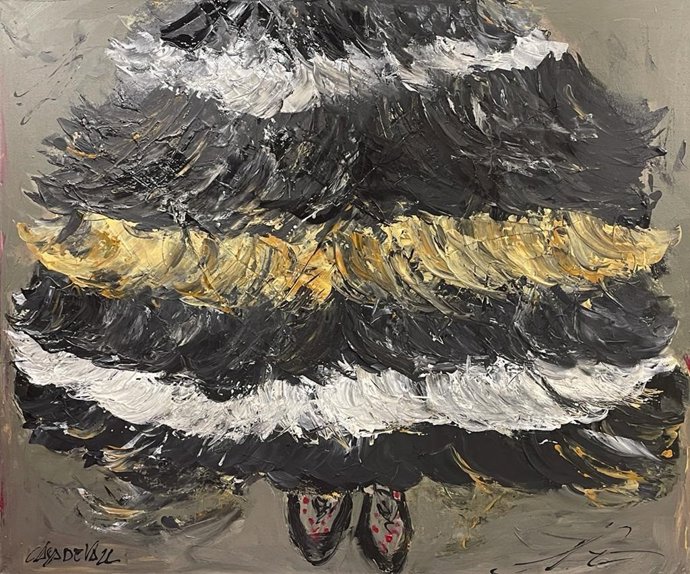 Una obra de Cristina Baratto 'Casadevall' que se podrá ver en la exposición 'Contrapunto', de Fundación Caja Rural de Aragón.