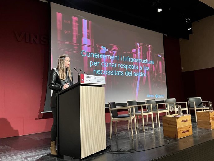 Balcells durante la presentación del Incavi Lab