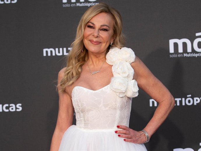 Archivo - Ana Obregón, en la fiesta de MÓ de Multiópticas celebrada en la capital