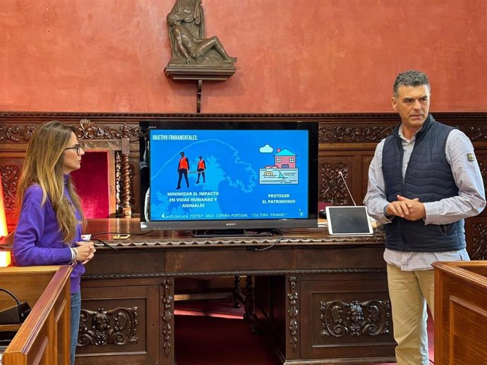 Presentación en Ayamonte de la candidatura conjunta 'Cultura Tsunami' a los fondos Poctep.