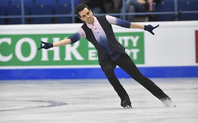 El patinador español Toms Guarino