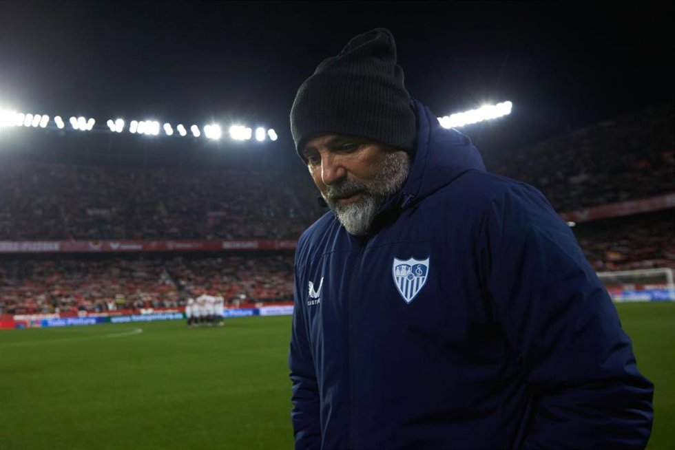 Jorge Sampaoli, entrenador del Sevilla