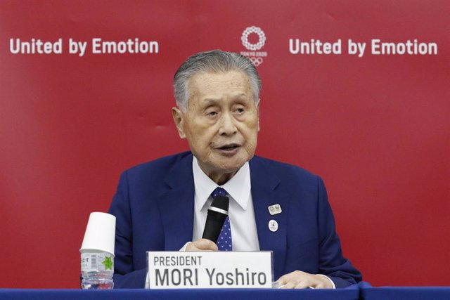 Archivo - El ex primer ministro japonés Yoshiro Mori, también exjefe del Comité Organizador de los JJOO de Tokio